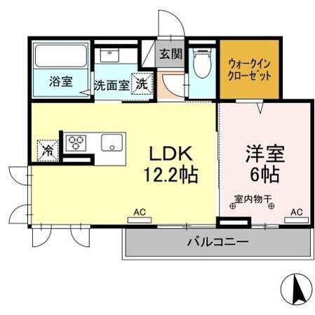 D-room保春院前丁の物件間取画像